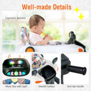 2-in-1 Foldable Activity Push Walker with Adjustable Height