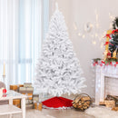 6' - 7.5' - 9' Hinged Artificial Christmas Tree with Metal Stand-7.5 ft