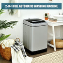 Full-Automatic Washing Machine 1.5 Cu.Ft 11 LBS Washer and Dryer -Gray