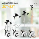 1500W Garment Steamer for Cloth with 1.8L Detachable Water Tank-White