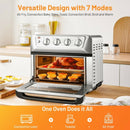21.5 Quart 1800W Air Fryer Toaster Countertop Convection Oven with Recipe