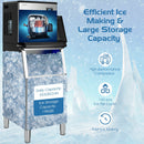 353LBS-24H Split Commercial Ice Maker with 198 LBS Storage Bin