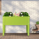 24.5" x12.5" Outdoor Elevated Garden Plant Stand Flower Bed Box