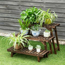 3 Tier Step Design Plant Shelf Rack