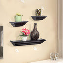 A Set of 3 Fireplace Mantel Shelf