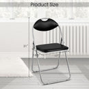 6-piece U-Shape Folding Chairs
