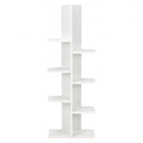 Open Concept Plant Display Shelf Rack Storage Holder-White