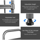 4-Tier Baker’s Rack Stand Shelves Kitchen Storage Rack Organizer