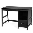 47.5" Modern Home Computer Desk with 2 Storage Drawers-Black
