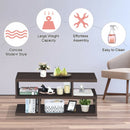 3-tier Rectangular Modern Console Table Coffee Table