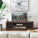 TV Stand Entertainment Center for TV's up to 65" -Coffee