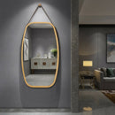 30'' Modern Rectangle Wall Hanging Framed Mirror