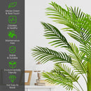 4.3 Ft Indoor Artificial Phoenix Palm Tree Plant