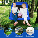 700lb Giant 60" Skycurve Platform Tree Swing for Kids and Adults-Blue