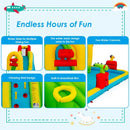 Inflatable Splash Jump Slide Water Bounce without Blower