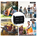 Outdoor Camping Cooking Table with Storage Organizer