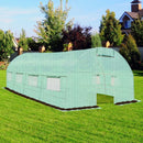 10' x 6.5' x 20' 8 Windows Backyard Walk-in Greenhouse