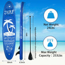 Inflatable & Adjustable Stand Up Paddle Board-S