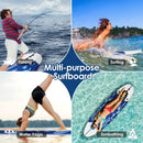 6' Surf Foamie Boards Surfing Beach Surfboard-White