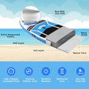 10.5 Feet Inflatable Stand Up Paddle Board with Carrying Bag and Aluminum Paddle-M