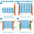2.5ft 4-to-Score Giant Game Set-Orange