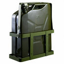 5 Gallon 20L Gas Can Steel Tank with Holder Emergency Backup