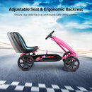 Kids Ride On Toys Pedal Powered Go Kart Pedal Car-Pink