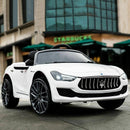 12V Remote Control Maserati Licensed Kids Ride on Car-White