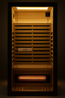 Relaxe Caldera™ Full Spectrum Infrared Sauna With Red Light Therapy Panel