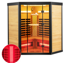 Relaxe Caldera™ Full Spectrum Infrared Sauna With Red Light Therapy Panel