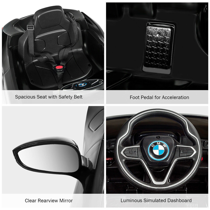 12V Licensed BMW Kids Ride on Car with Remote Control