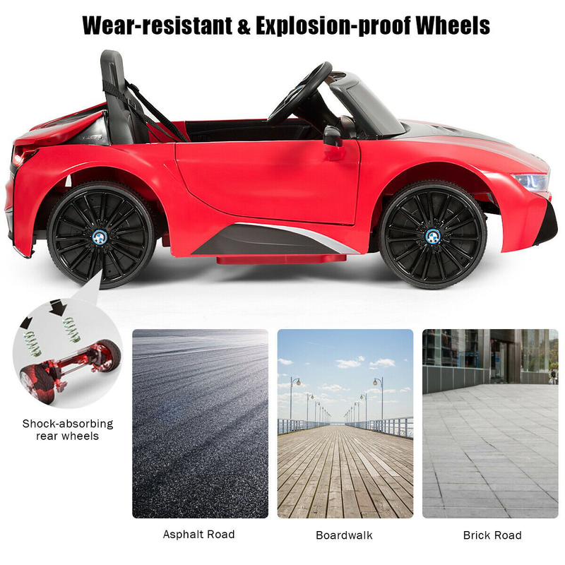 12V Licensed BMW Kids Ride on Car with Remote Control