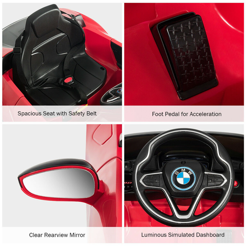 12V Licensed BMW Kids Ride on Car with Remote Control