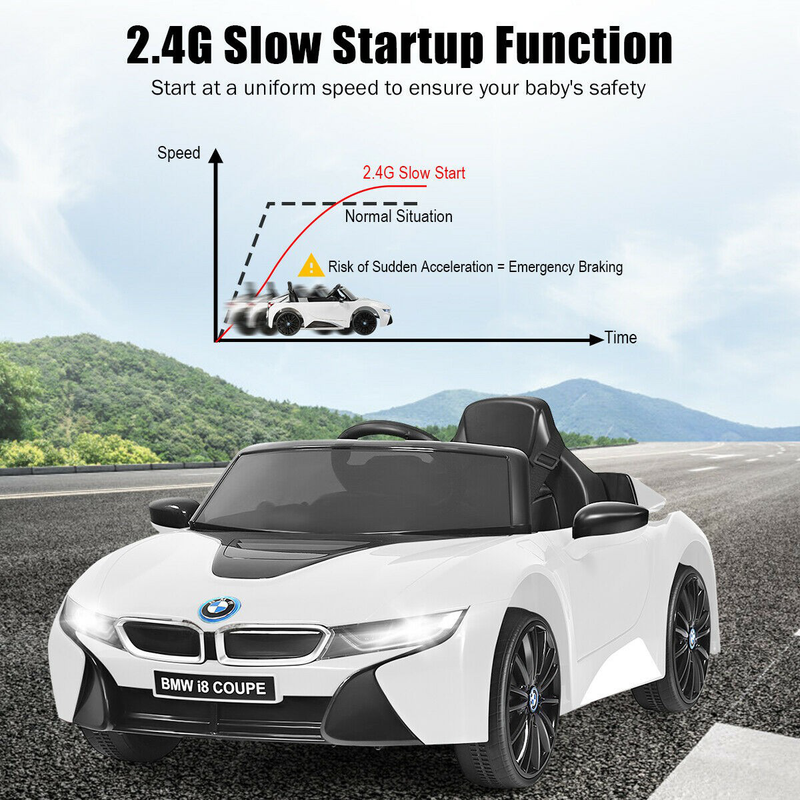 12V Licensed BMW Kids Ride on Car with Remote Control