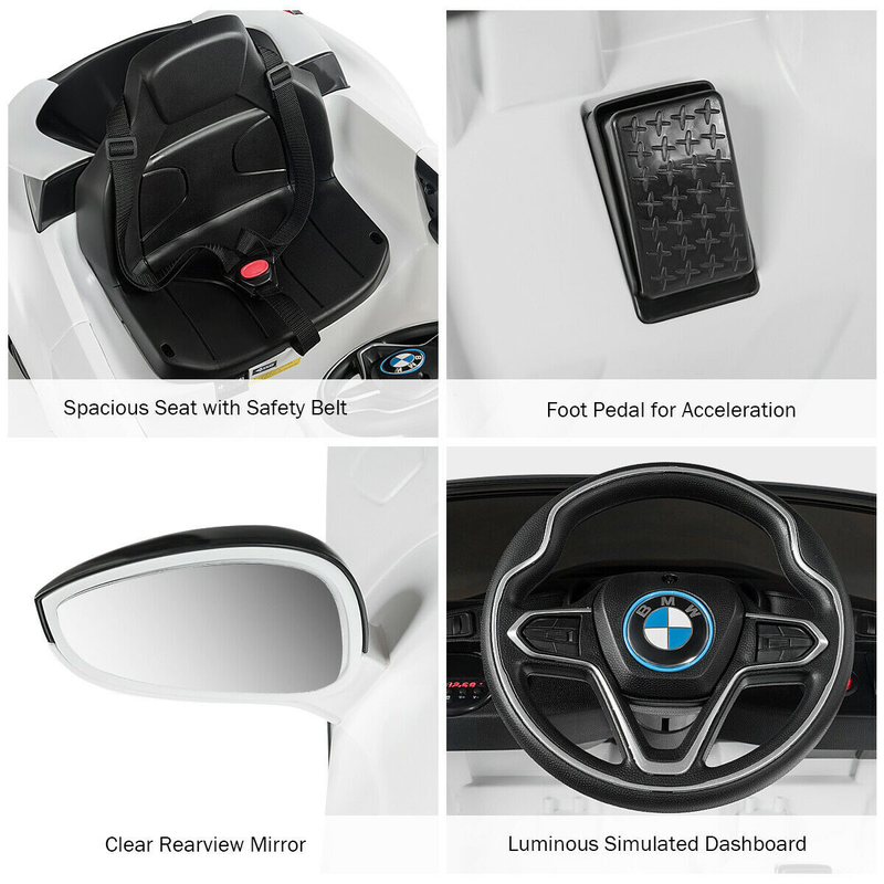 12V Licensed BMW Kids Ride on Car with Remote Control