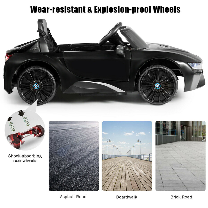 12V Licensed BMW Kids Ride on Car with Remote Control