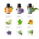 Lagunamoon Essential Oils Top 6 Gift Set Pure Essential Oils for Diffuser, Humidifier, Massage, Aromatherapy, Skin & Hair Care