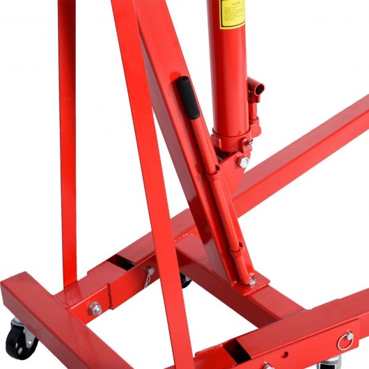 2 TON Engine Motor Hoist Shop Crane Lift-Red