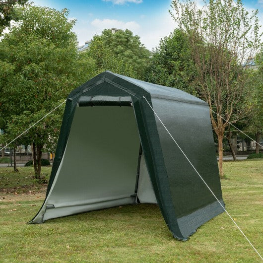6' x 8' Outdoor Carport Patio Storage Shelter Shed Car Canopy
