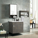 Modern Wall-mounted Bathroom Vanity Sink Set