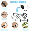 21 Ft  Aluminum Pool Cover Reel Set