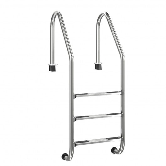 3 Step Stainless Steel Swimming Pool Ladder Handrail for Pool