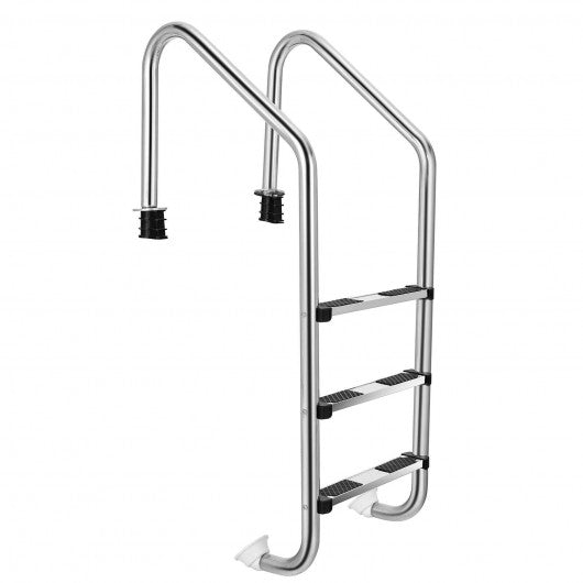 Stainless Steel Swimming Pool Ladder with Anti-Slip Step