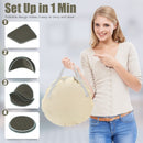 800W 2 Person Portable Steam Sauna Tent SPA with Hat Side Holes 3L Steamer-Gray