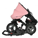 7-In-1 Baby Folding Tricycle Stroller with Rotatable Seat-Pink