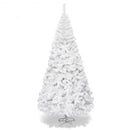 8 ft  White Artificial PVC Christmas Tree with Stand