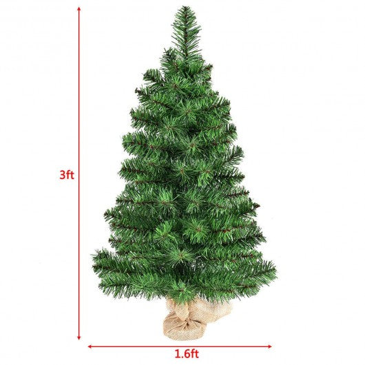 Holiday Season Decor Artificial PVC Christmas Tree-3 ft