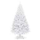 6' - 7.5' - 9' Hinged Artificial Christmas Tree with Metal Stand-7.5 ft