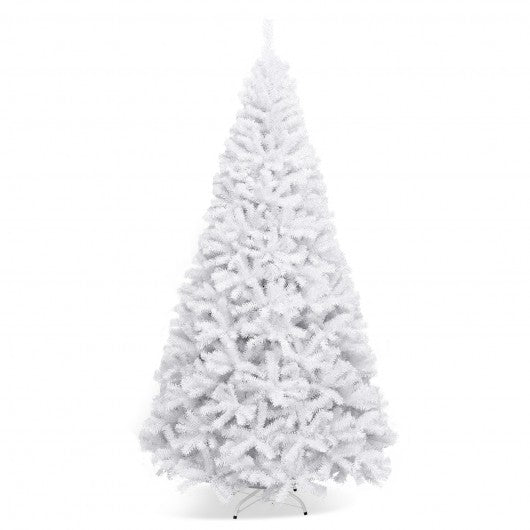 6' - 7.5' - 9' Hinged Artificial Christmas Tree with Metal Stand-9 ft