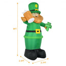 Patrick’s Day Inflatable Leprechaun for for Yard and Lawn-8 ft